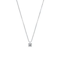 Collar Mirco Visconti Mujer collana punto luce in Oro Diamante 0.07 Ct HP23/50 - HP23/50